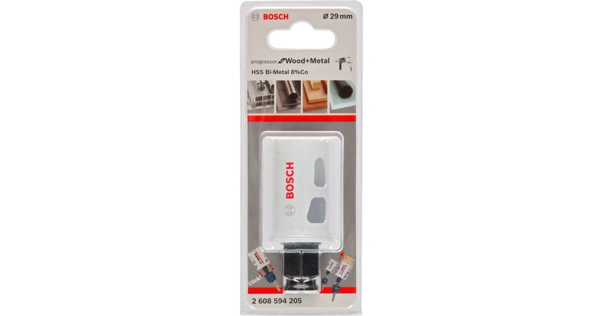 Bosch Lochsäge BiM Progressor for Wood & Metal, Ø 29mm(1.1/8")