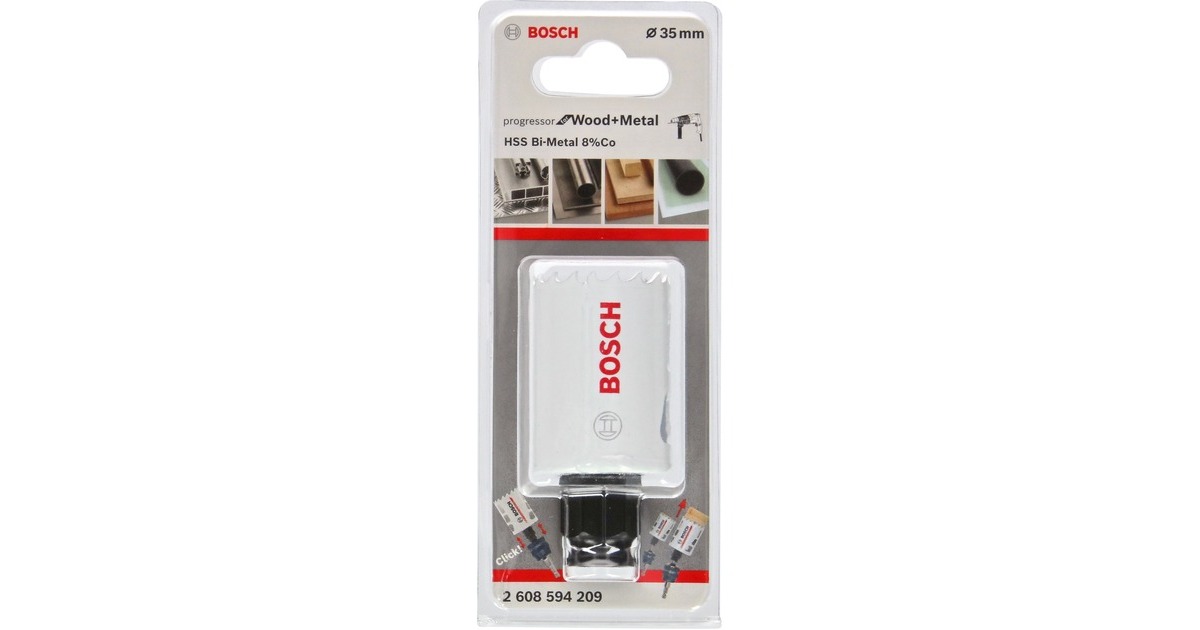 Bosch Lochsäge BiM Progressor for Wood & Metal, Ø 35mm(1.1/2
