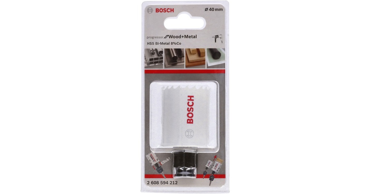 Bosch Lochsäge BiM Progressor for Wood & Metal, Ø 40mm(1.1/2