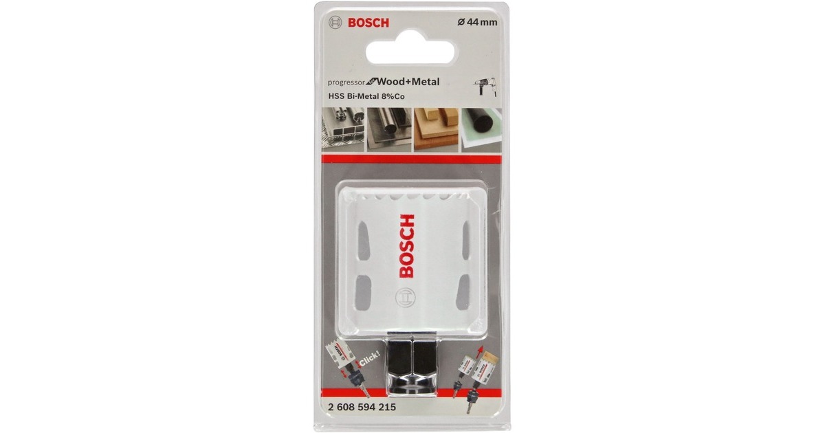 Bosch Lochsäge BiM Progressor for Wood & Metal, Ø 44mm(1.3/4