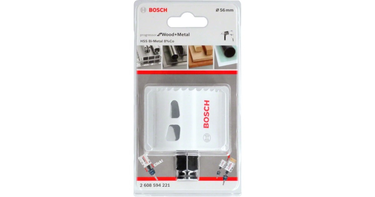 Bosch Lochsäge BiM Progressor for Wood & Metal, Ø 56mm(2.1/4")
