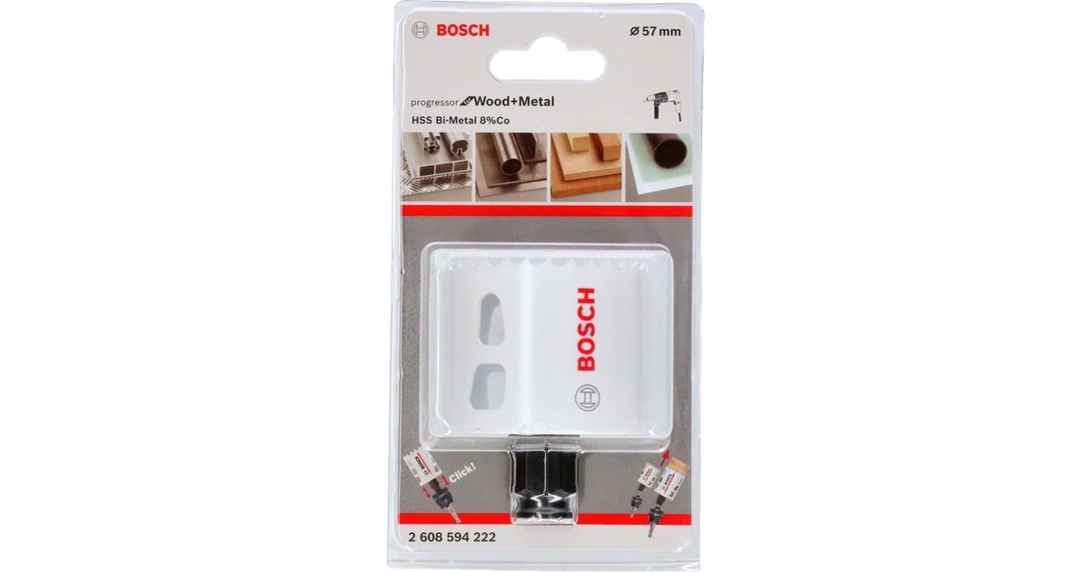 Bosch Lochsäge BiM Progressor for Wood & Metal, Ø 57mm(2.1/4")
