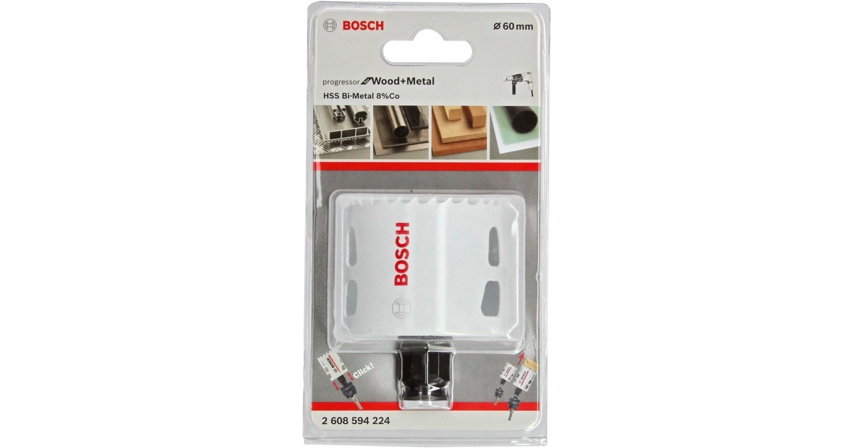 Bosch Lochsäge BiM Progressor for Wood & Metal, Ø 60mm(2.1/2