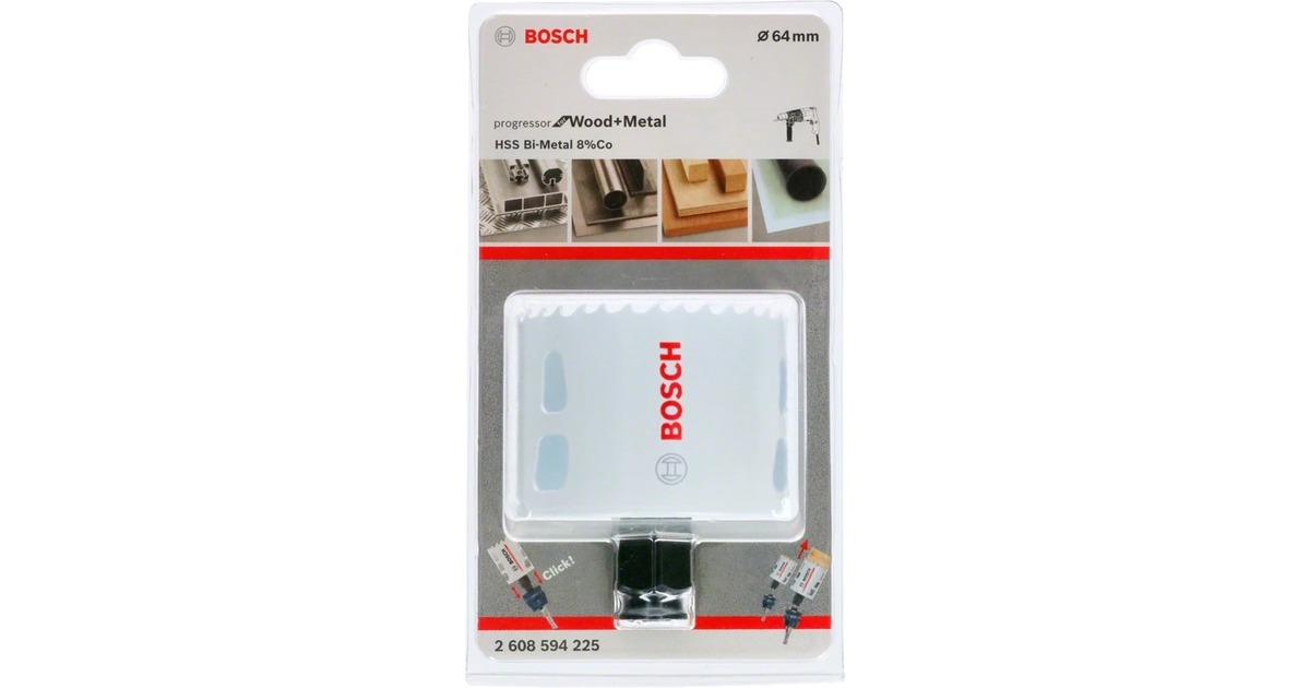 Bosch Lochsäge BiM Progressor for Wood & Metal, Ø 64mm(2.1/2")