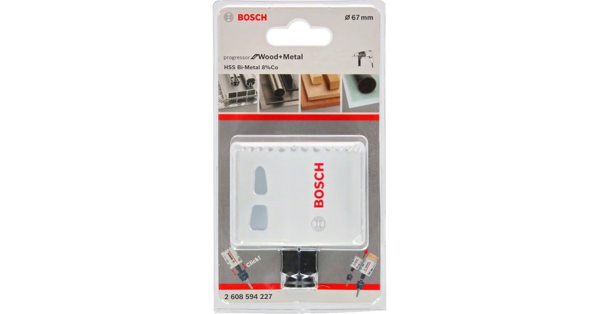 Bosch Lochsäge BiM Progressor for Wood & Metal, Ø 67mm(2.3/4")