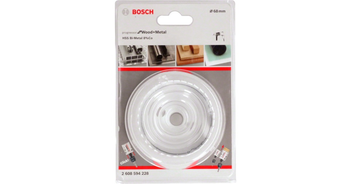 Bosch Lochsäge BiM Progressor for Wood & Metal, Ø 70mm(2.3/4