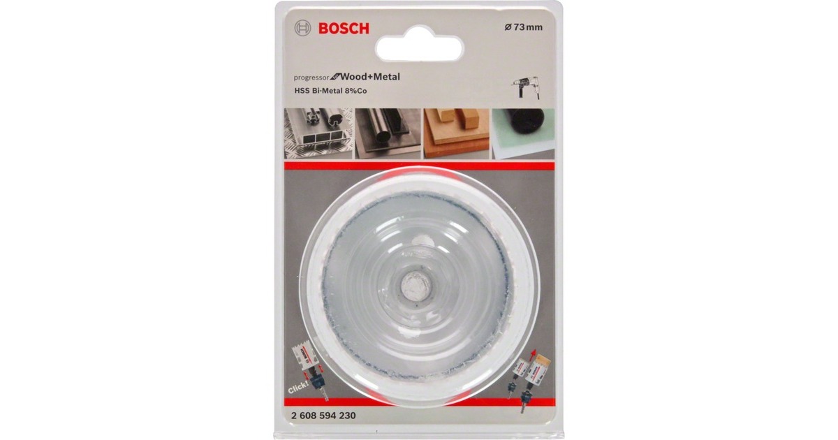 Bosch Lochsäge BiM Progressor for Wood & Metal, Ø 73mm(3")