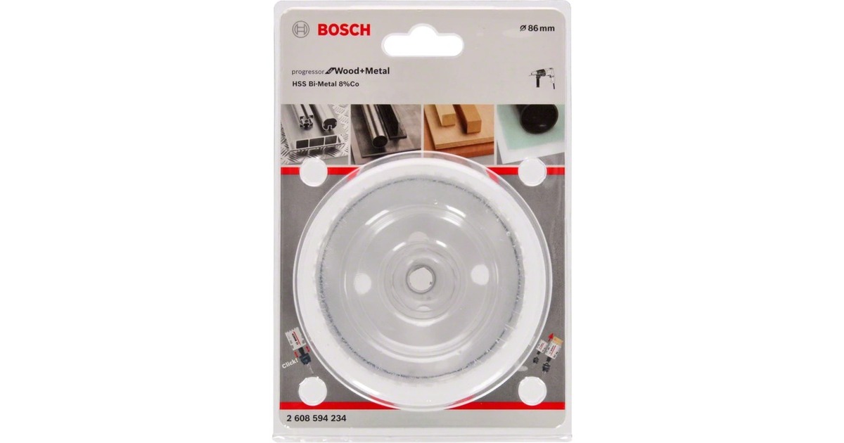 Bosch Lochsäge BiM Progressor for Wood & Metal, Ø 86mm(3.1/2")