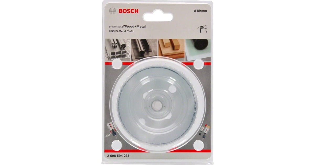 Bosch Lochsäge BiM Progressor for Wood & Metal, Ø 89mm(3.1/2")