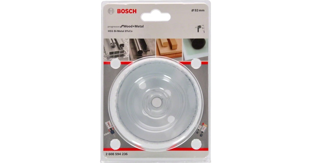 Bosch Lochsäge BiM Progressor for Wood & Metal, Ø 92mm(3.3/4")