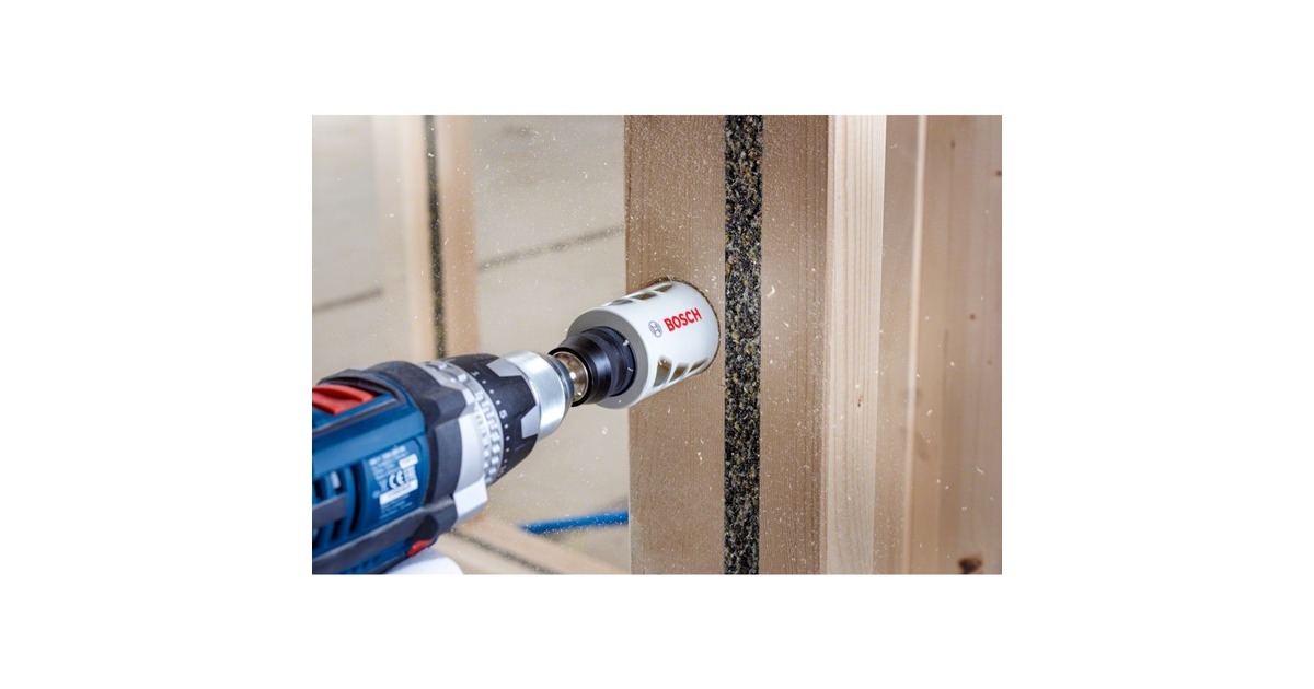 Bosch Lochsägen-Set Progressor for Wood & Metal, Ø 19- 68mm, 9-teilig(mit Power Change Adapter, Koffer)