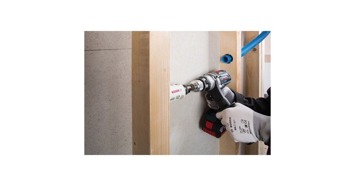 Bosch Lochsägen-Set Progressor for Wood & Metal, Ø 20-76mm, 14-teilig(mit Power Change Plus-Adapter, Koffer)