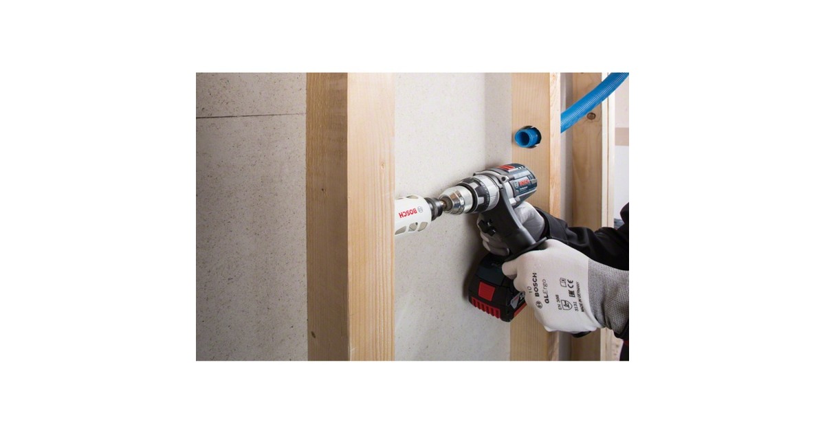 Bosch Lochsägen-Set Progressor for Wood & Metal, Ø 22- 65mm, 9-teilig(mit Power Change Adapter, Koffer)