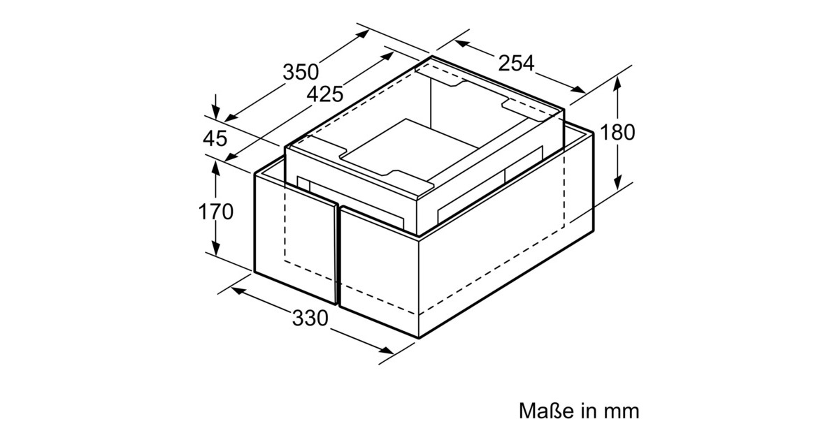 Bosch Long Life Umluftset DIZ2FX5D1, Umrüst-Set(silber)