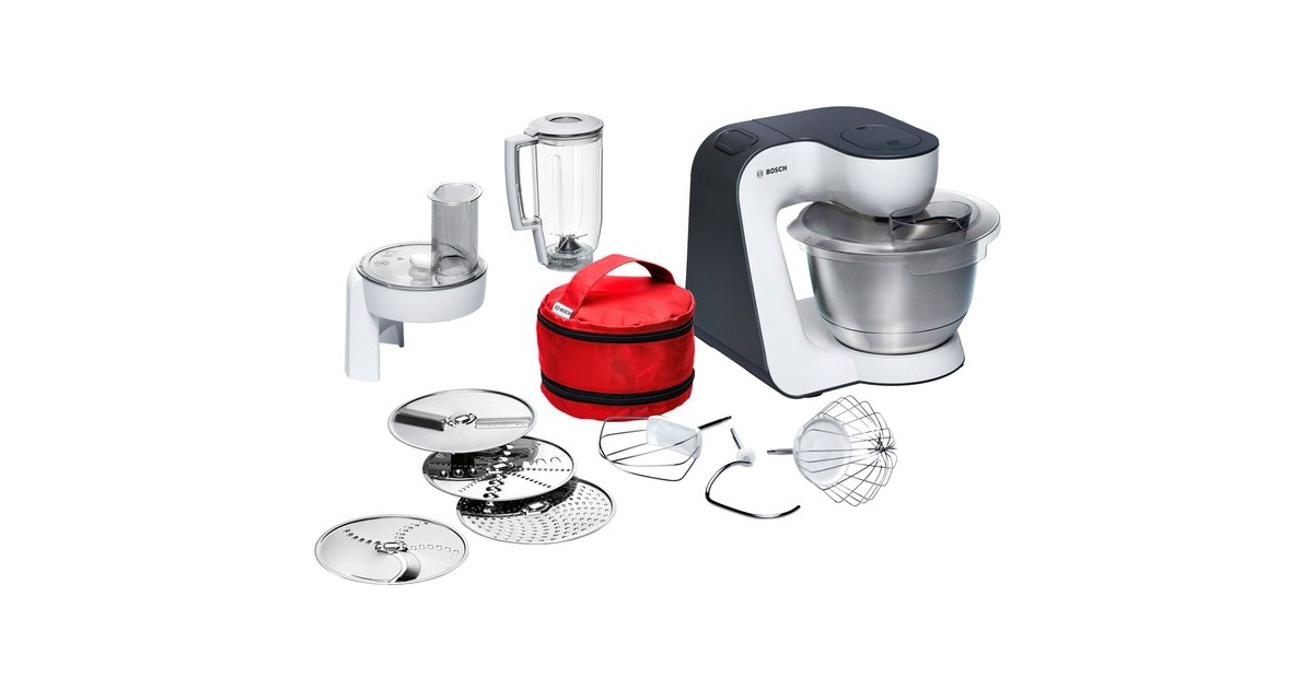 Bosch MUM50E32DE Küchenmaschine(weiß, 800 Watt, Serie 4)