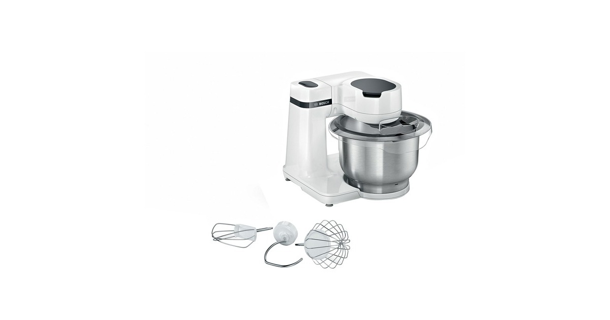 Bosch MUMS2EW00 Küchenmaschine(weiß, 700 Watt, Serie 2)
