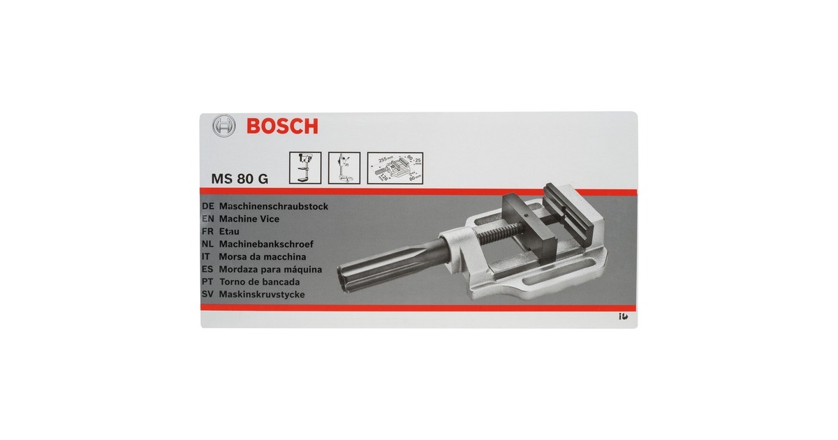 Bosch Maschinenschraubstock MS 80 G Bosch Maschinenschraubstock MS 80 G