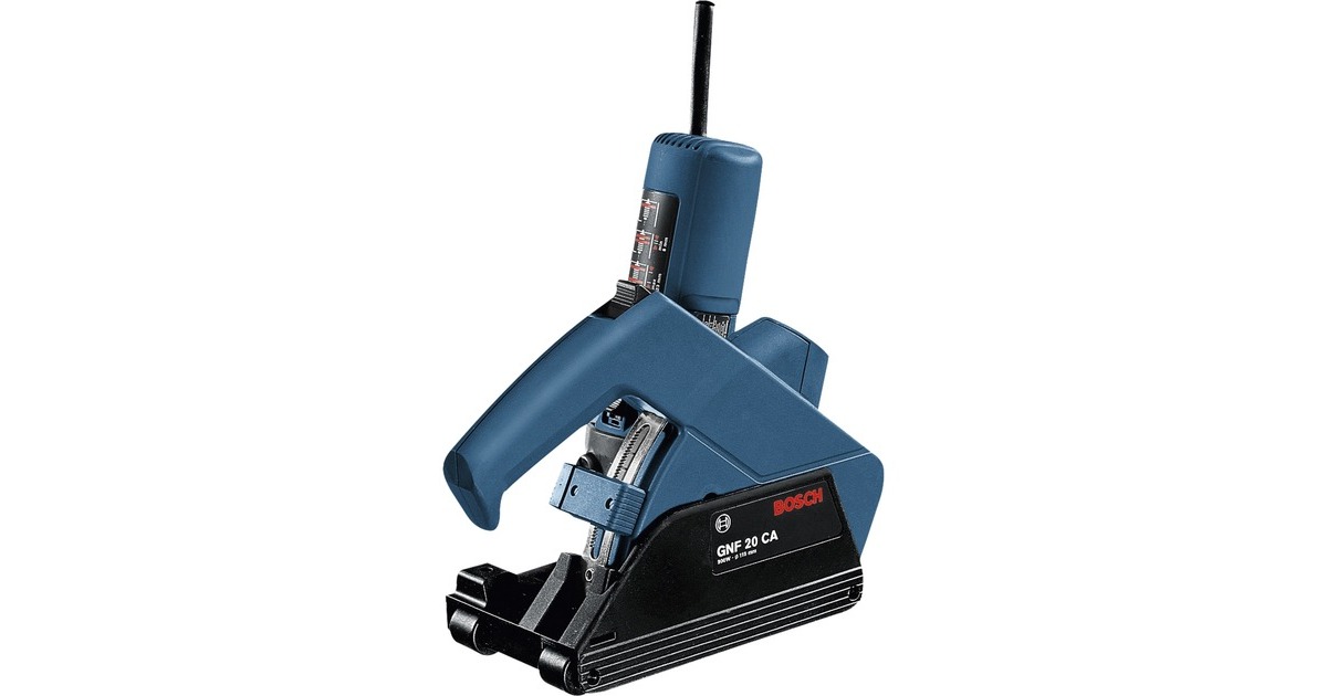 Bosch Mauer-Nutfräse GNF 20 CA(blau/schwarz, 900 Watt, Koffer)