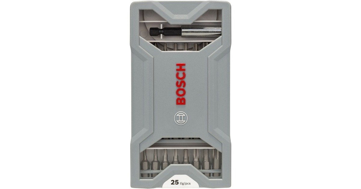 Bosch Mini X-Line-Schrauberbit-Set Extra Hart, 25-teilig, Bit-Satz