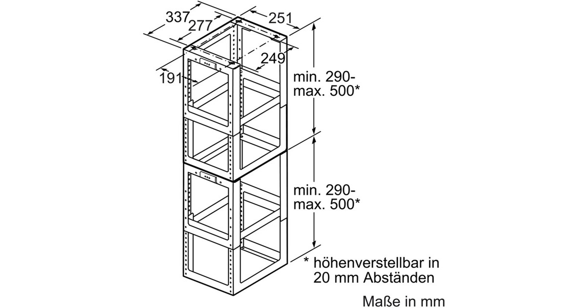 Bosch Montageturmverlängerung DHZ1253(1000 mm)