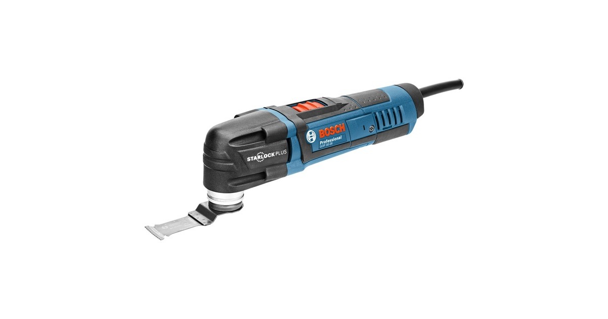 Bosch Multi-Cutter GOP 30-28 Professional, Multifunktions-Werkzeug(blau/schwarz, L-BOXX, 300 Watt, inkl. Zubehör)