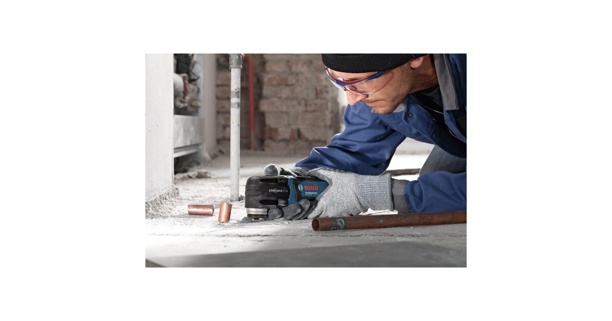 Bosch Multi-Cutter GOP 30-28 Professional, Multifunktions-Werkzeug(blau/schwarz, L-BOXX, 300 Watt, inkl. Zubehör)