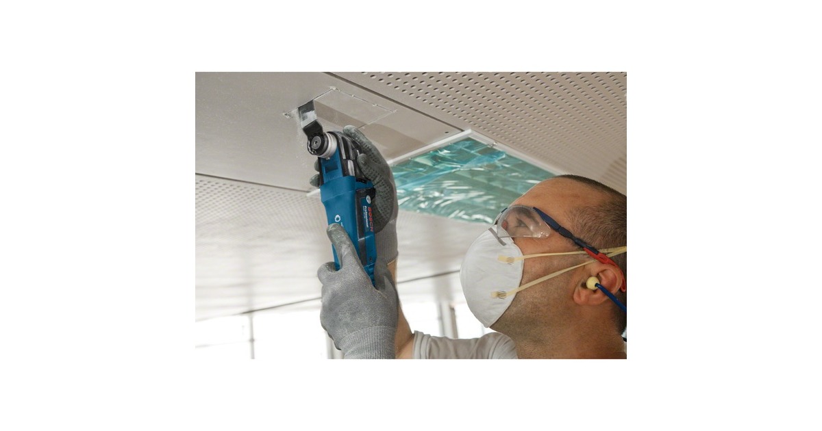 Bosch Multi-Cutter GOP 30-28 Professional, Multifunktions-Werkzeug(blau/schwarz, L-BOXX, 300 Watt, inkl. Zubehör)