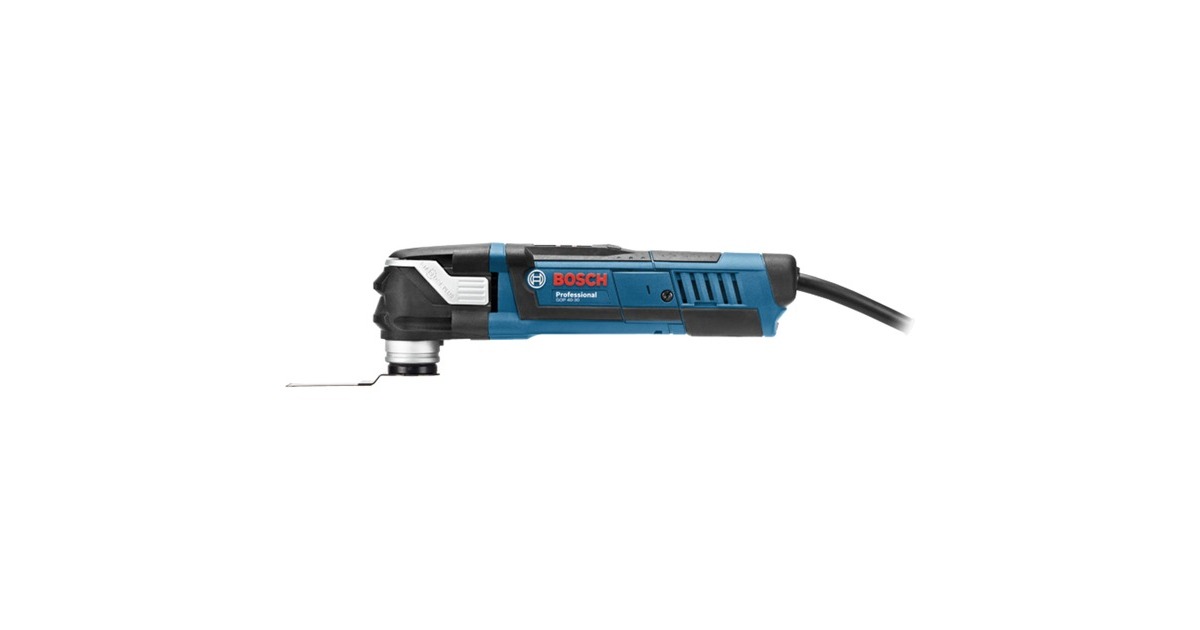 Bosch Multi-Cutter GOP 40-30 Professional, Multifunktions-Werkzeug(blau/schwarz, 400 Watt, L-BOXX, inkl. Zubehör)
