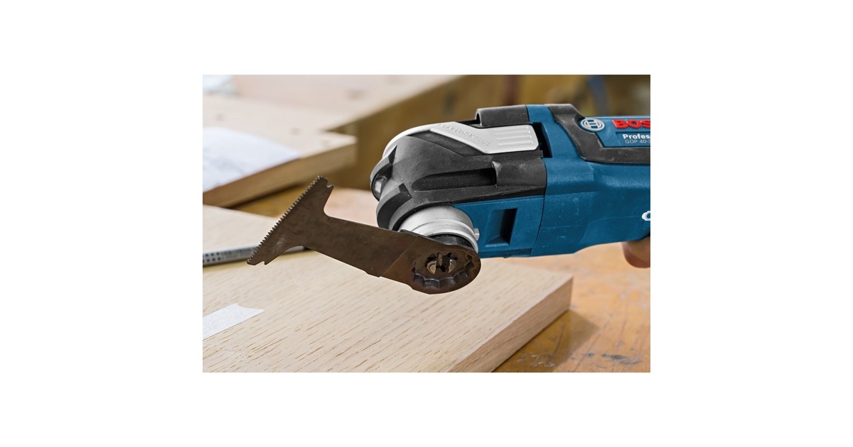 Bosch Multi-Cutter GOP 40-30 Professional, Multifunktions-Werkzeug(blau/schwarz, 400 Watt)