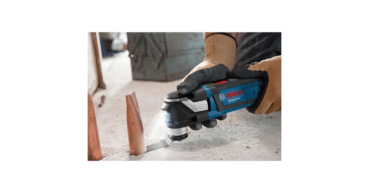 Bosch Multi-Cutter GOP 40-30 Professional, Multifunktions-Werkzeug(blau/schwarz, 400 Watt)