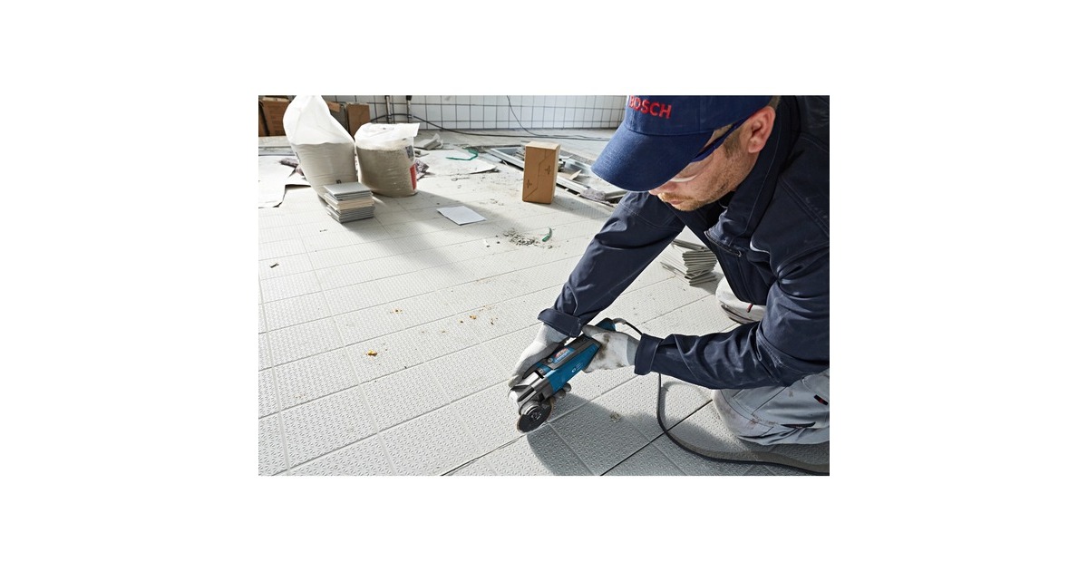 Bosch Multi-Cutter GOP 55-36 Professional, Multifunktions-Werkzeug(blau/schwarz, 550 Watt)