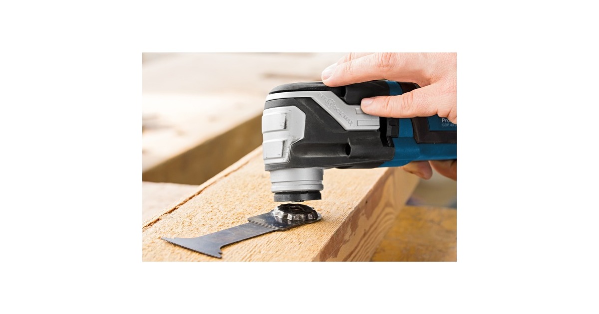 Bosch Multi-Cutter GOP 55-36 Professional, Multifunktions-Werkzeug(blau/schwarz, 550 Watt)