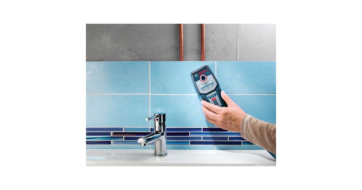 Bosch Multidetektor GMS 120 Professional, Ortungsgerät(blau/schwarz, Schutztasche)