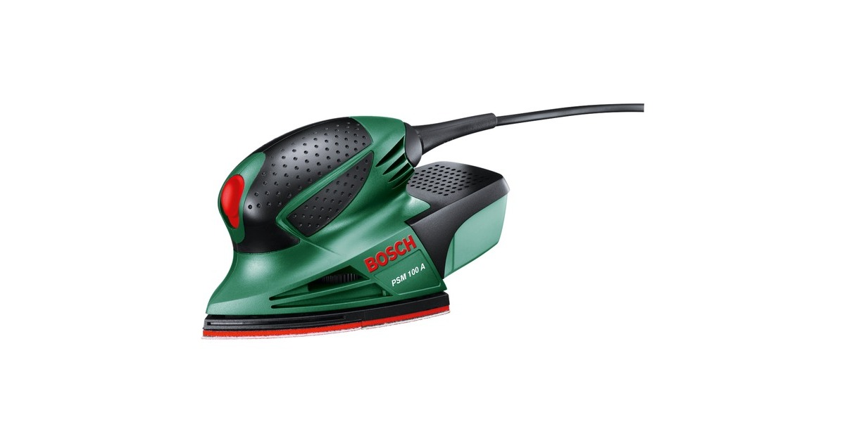 Bosch Multischleifer PSM 100 A(grün/schwarz, 100 Watt) Bosch Multischleifer PSM 100 A(grün/schwarz, 100 Watt)