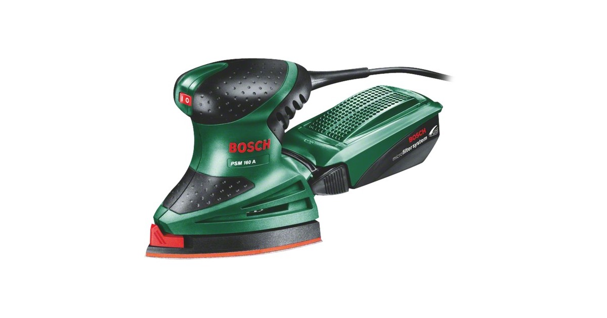 Bosch Multischleifer PSM 160 A(grün/schwarz, 160 Watt) Bosch Multischleifer PSM 160 A(grün/schwarz, 160 Watt)