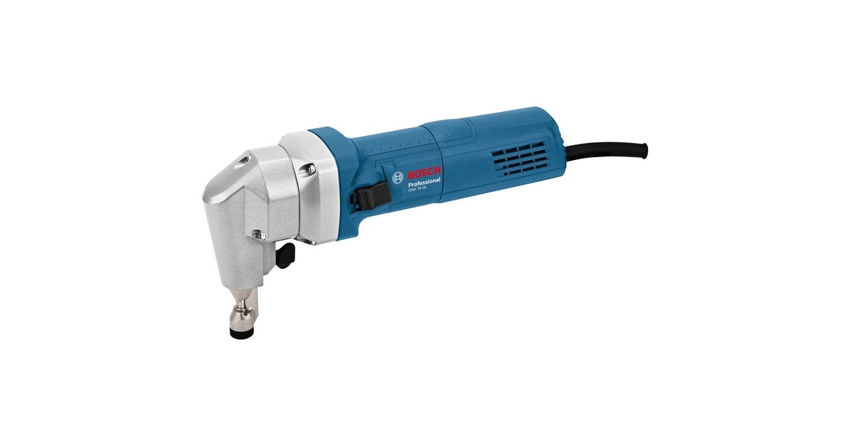 Bosch Nager GNA 75-16 Professional, Blechschere(blau/schwarz, 750 Watt)