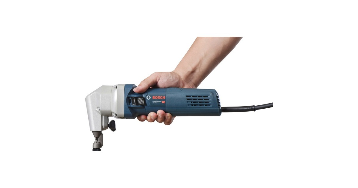 Bosch Nager GNA 75-16 Professional, Blechschere(blau/schwarz, 750 Watt)