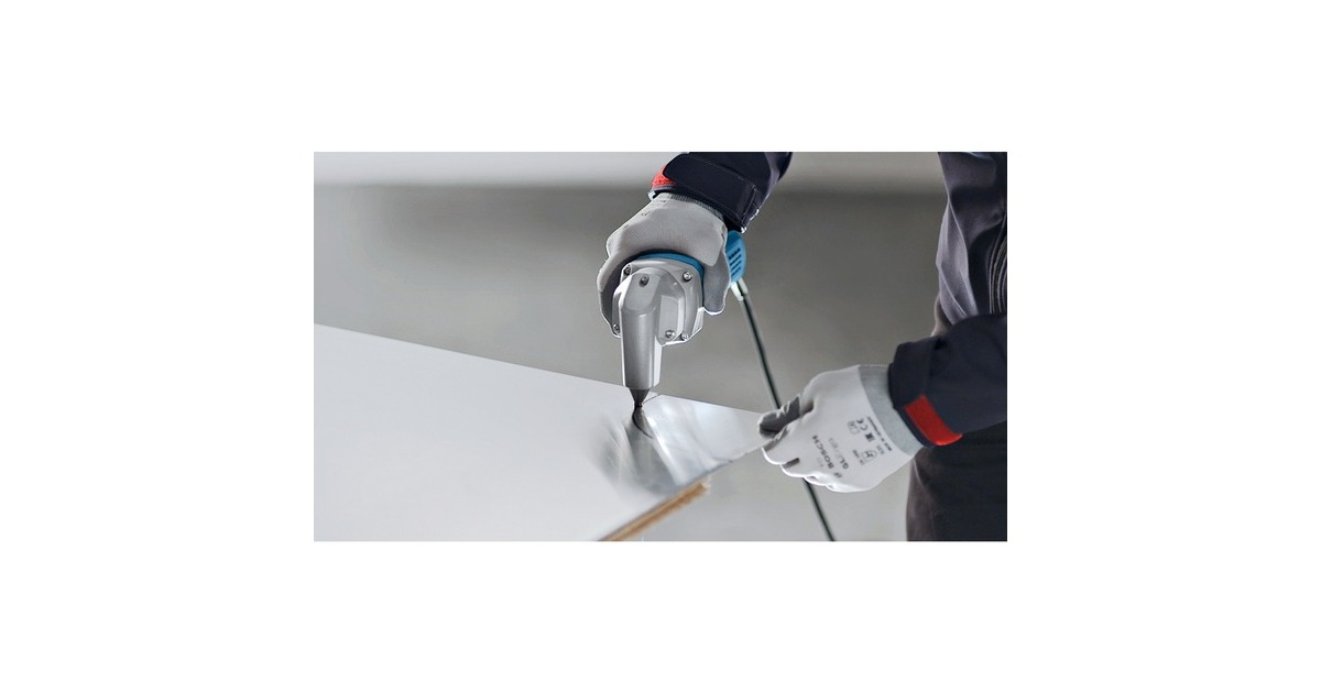 Bosch Nager GNA 75-16 Professional, Blechschere(blau/schwarz, 750 Watt)