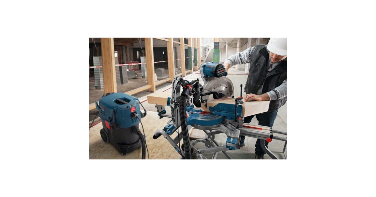 Bosch Nass-/Trockensauger GAS 35 L SFC+(blau, mit Zubehör-Set)