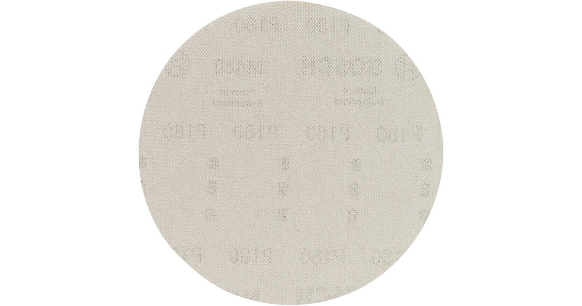 Bosch Netzschleifblatt M480 Net Best for Wood and Paint, Ø 150mm, K180(5 Stück, für Exzenterschleifer)