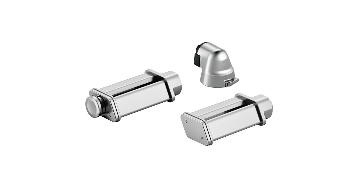 Bosch Nudelaufsatz PastaPassion Set MUZ9PP1(silber, für Küchenmaschine OptiMUM)