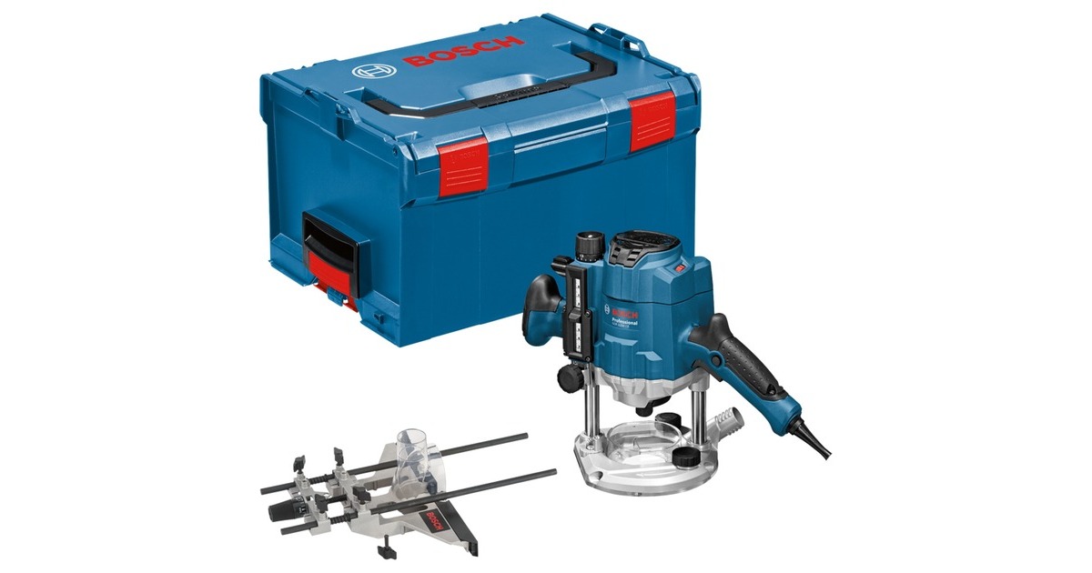 Bosch Oberfräse GOF 1250 CE(blau, 1.250 Watt, L-BOXX)