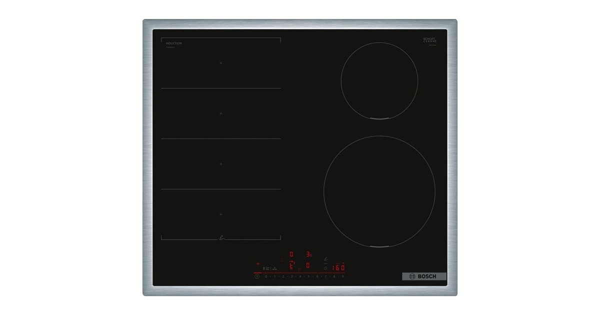 Bosch PIX645HC1E Serie 6, Autarkes Kochfeld(schwarz/edelstahl, 60 cm) Bosch PIX645HC1E Serie 6, Autarkes Kochfeld(schwarz/edelstahl, 60 cm)