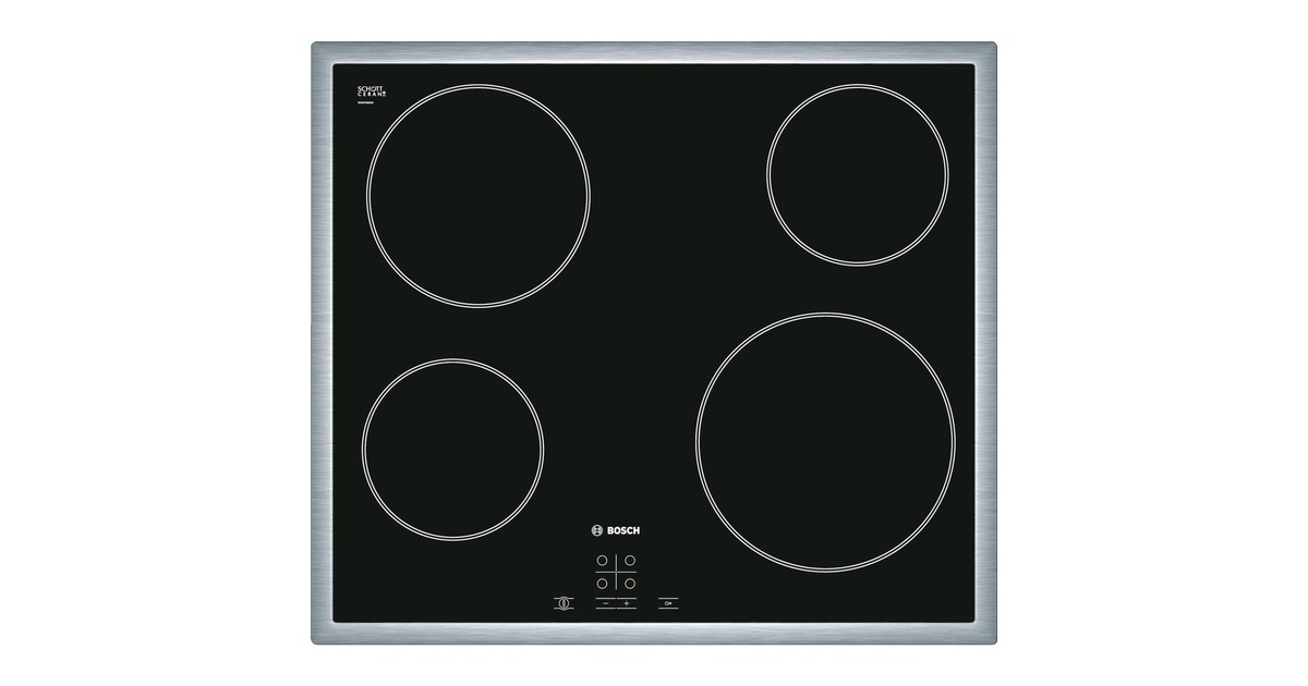 Bosch PKE645D17E Serie | 4, Autarkes Kochfeld(schwarz/edelstahl)