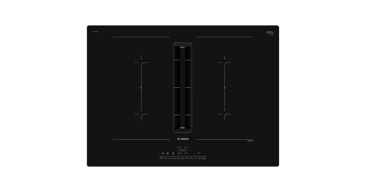 Bosch PVQ711F15E Serie 6, Autarkes Kochfeld(schwarz, 70 cm, mit integriertem Dunstabzug) Bosch PVQ711F15E Serie 6, Autarkes Kochfeld(schwarz, 70 cm, mit integriertem Dunstabzug)