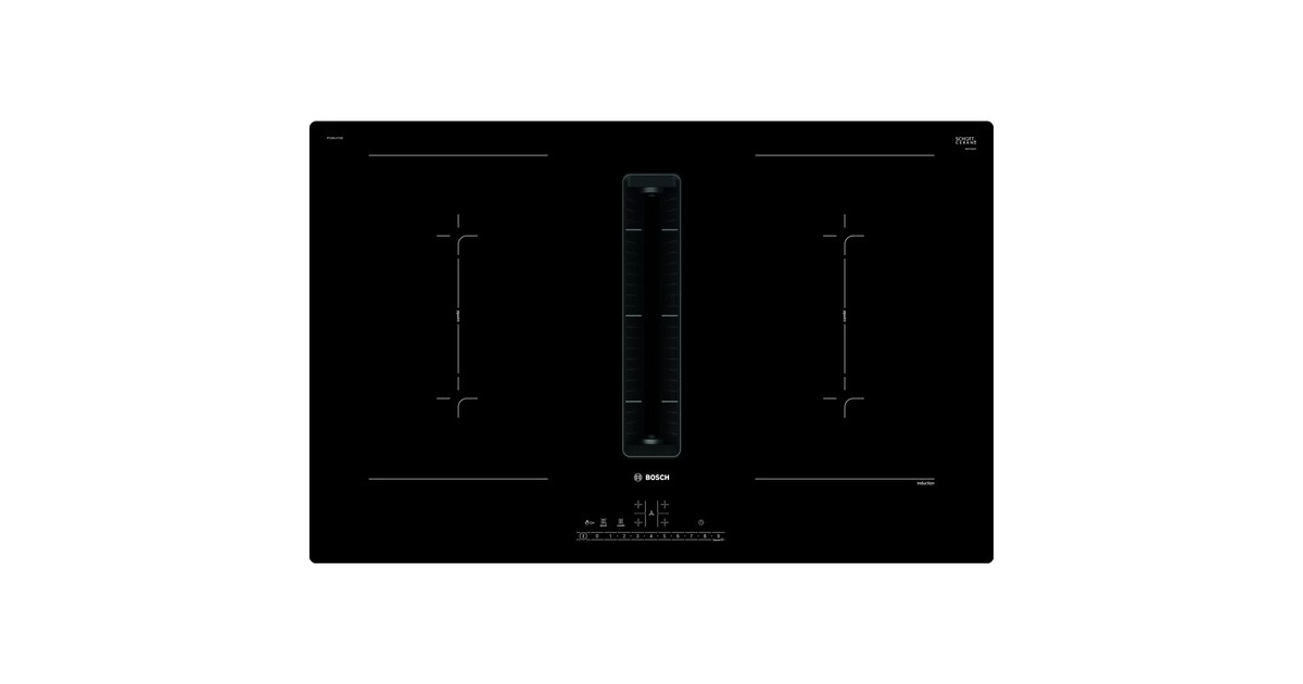 Bosch PVQ811F15E Serie | 6, Autarkes Kochfeld(schwarz, mit integriertem Dunstabzug) Bosch PVQ811F15E Serie | 6, Autarkes Kochfeld(schwarz, mit integriertem Dunstabzug)