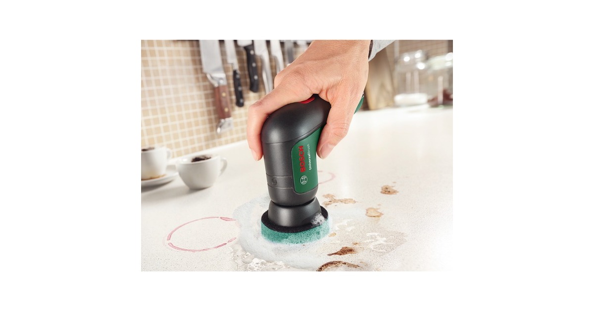 Bosch Padhalter mit Kletthaken, für UniversalBrush, Aufsatz(schwarz)