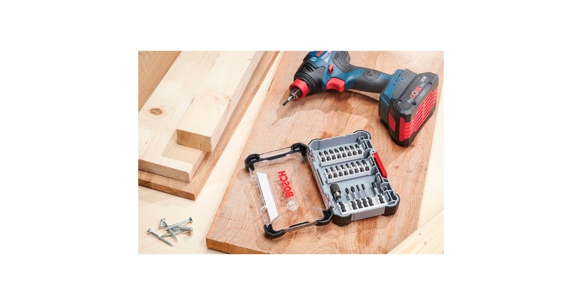 Bosch Pick and Click Impact Control Doppelklingenbit-Satz TORX, 8-teilig(65mm)