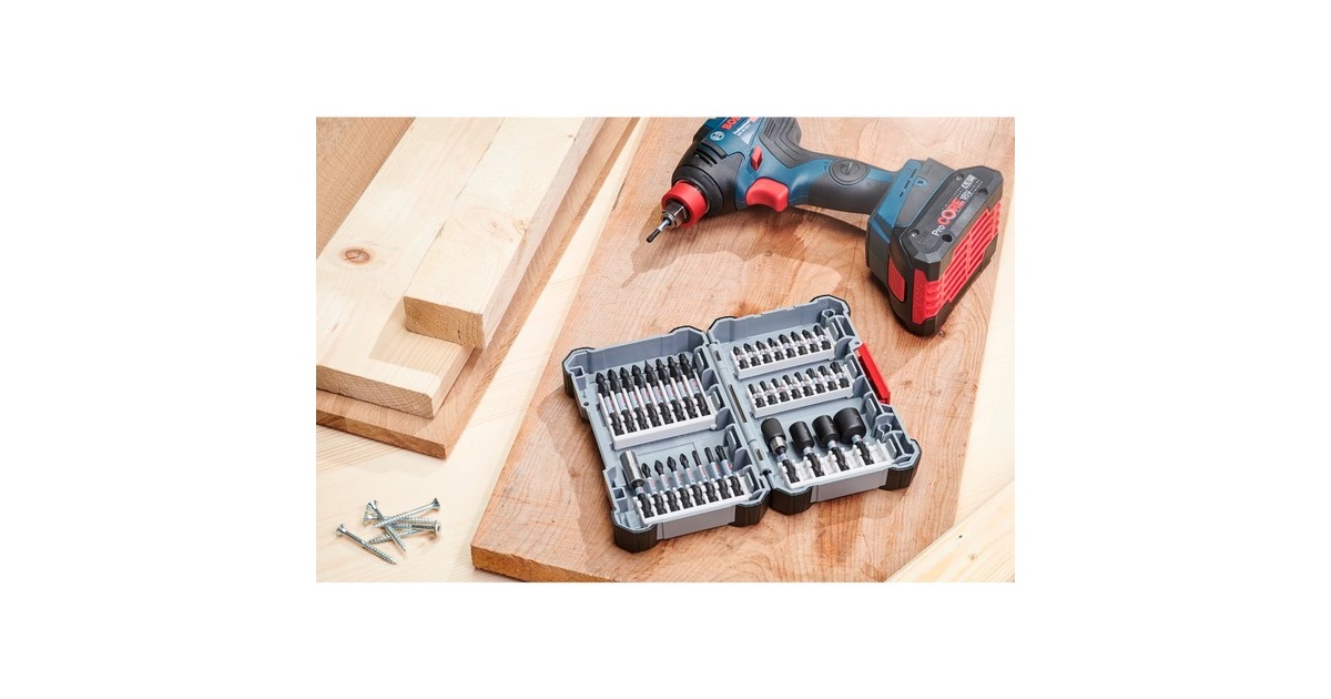 Bosch Pick and Click Impact Control Doppelklingenbit-Satz TORX, 8-teilig(65mm)