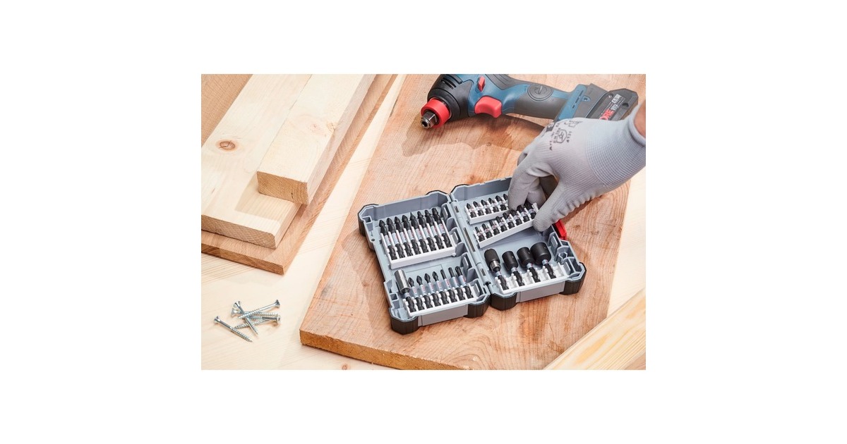 Bosch Pick and Click Impact Control Doppelklingenbit-Satz, 9-teilig(110mm, TORX, PH, PZ)